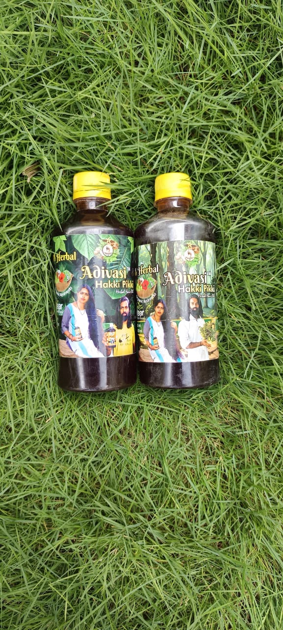 🔻Hakki pikki Adivasi Hair oil (Long Hair,Growth Hair And Grey Hair)